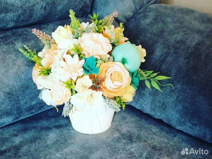 Букет из мыла