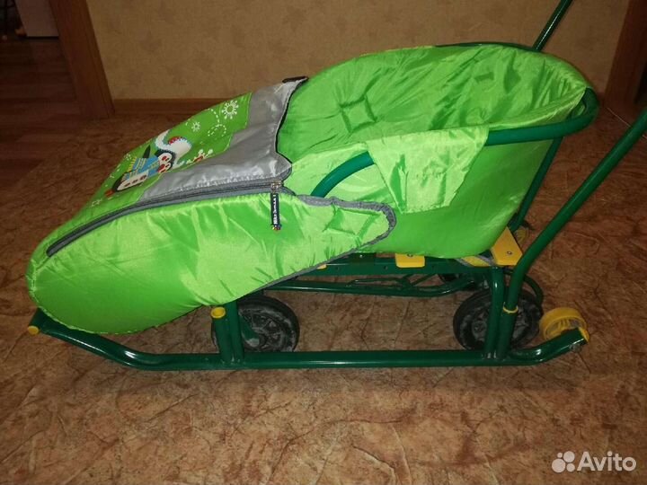 Коляска санки