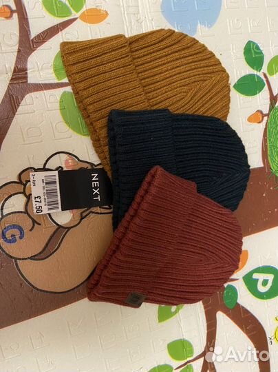 Next шапки новый комплект