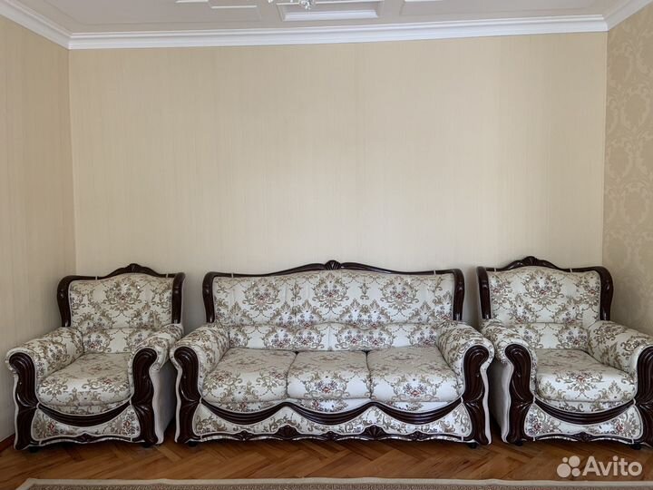 Диван и 2 кресла бу