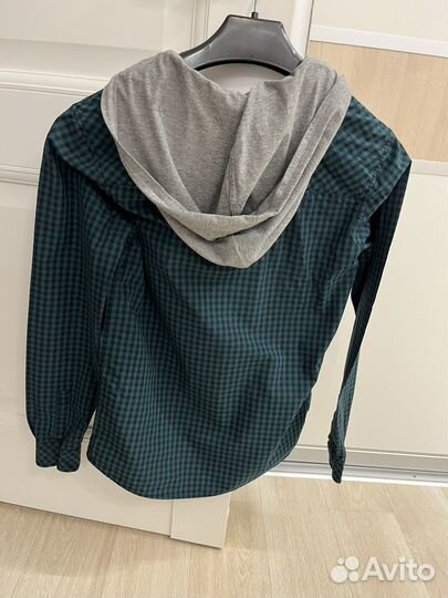 Рубашка с капюшоном для мальчика подростка