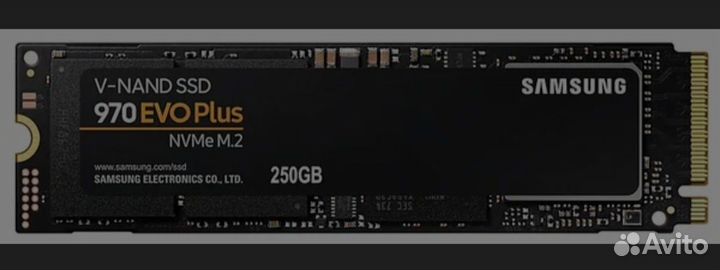 Ssd samsung 970 evo plus 250 (m2)
