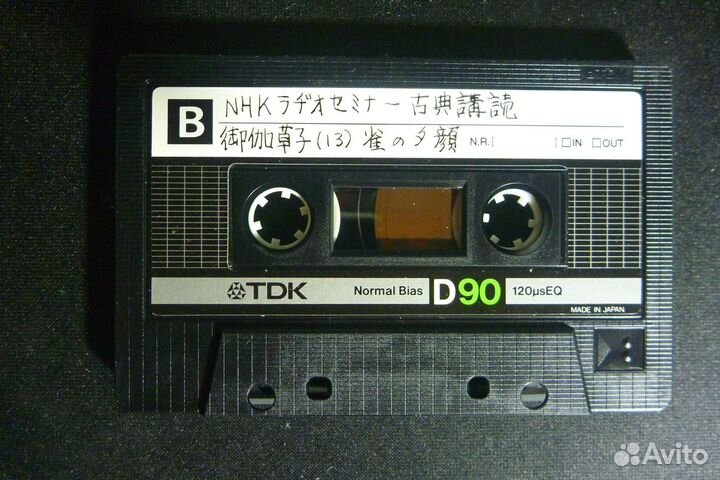Аудиокассета TDK AE 90 Type I Made in Japan