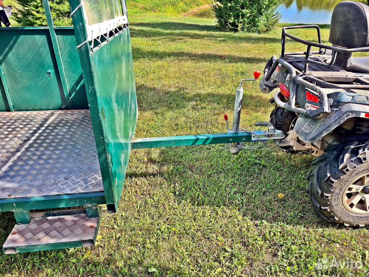 Полуприцеп с крытым фургоном