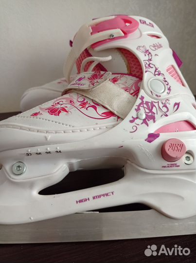 Коньки детские раздвижные 34 37