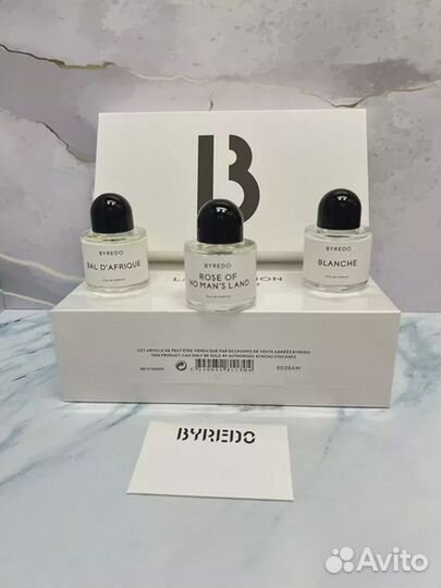 Духи Byredo (Байредо) набор подарочный 3в1