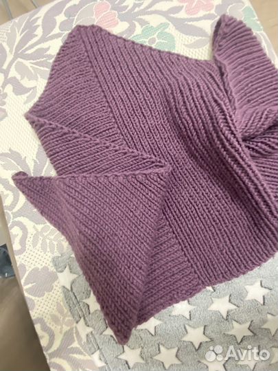 Косынка вязанная