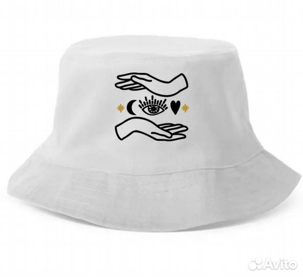 Панамы с надписью, оптом