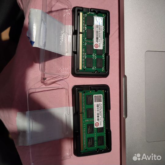 Transcend ddr3 so-dimm 4gb (комплект 2 шт.)