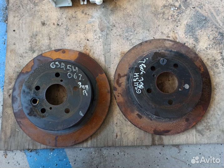 Тормозные диски задние Lexus GS450H