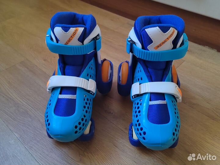 Роликовые коньки детские раздвижные