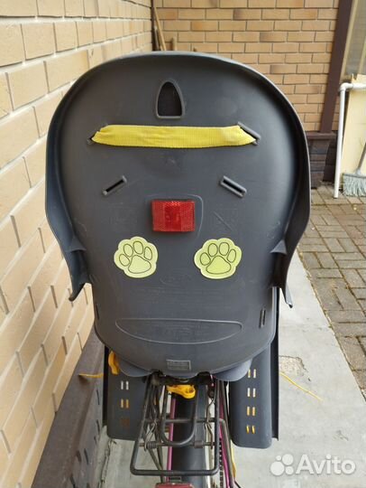 Детское велокресло на багажник
