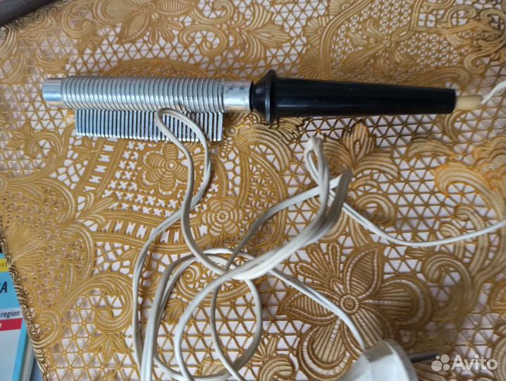 Плойка для волос СССР в рабочем состоянии