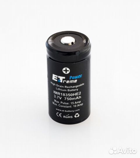 Аккумулятор IMR18350HE2