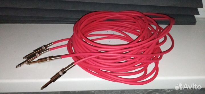 Кабель инструментальный jack моно 6.3 / 7м / 2шт