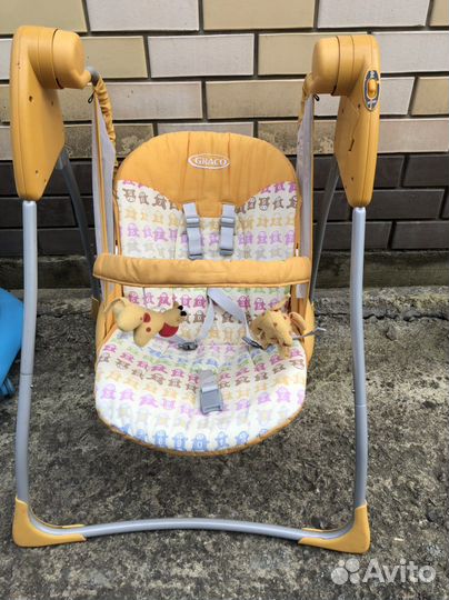 Детские электронные качели