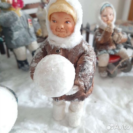 Ватные игрушки