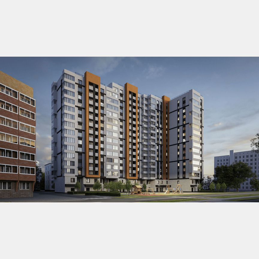 Квартира-студия, 31,9 м², 13/17 эт.