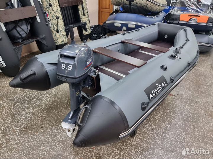 Комплект лодка Admiral ам-330 мотор Tarpon 9.9