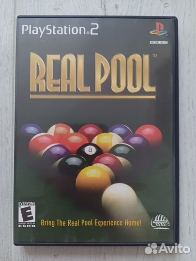 Бильярд Real Pool лицензионный диск PS 2 ntsc