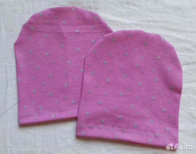 Шапочка для девочки из рибаны