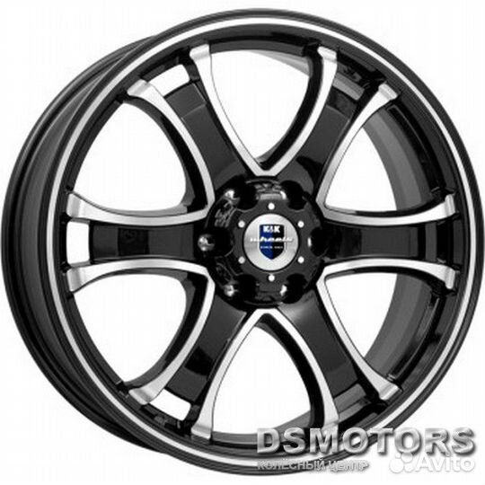 Диски Балеар 7.5/18 6x114.3 ET30 d66.1 алмаз чёрны