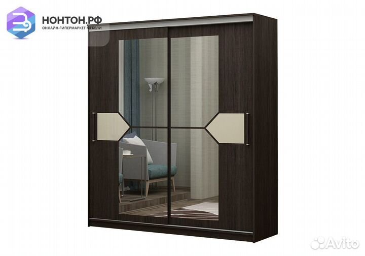 Шкаф-купе Аврора венге
