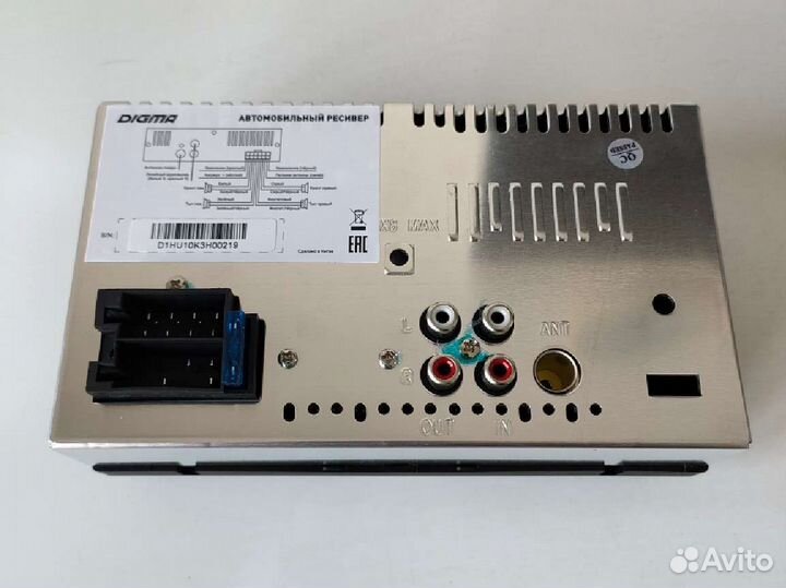 Новая магнитола Digma DKR-550 USB/SD