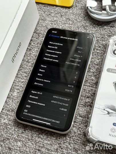 iPhone 11 64GB идеал/рст/акб-86