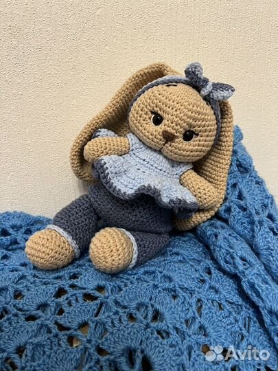 Зайка ручной работы