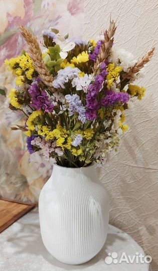 Букет цветов, сухоцветы