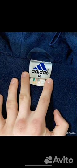 Винтажная куртка adidas зимняя