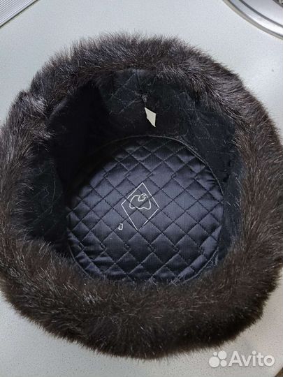 Шапка ушанка мужская натуральный мех