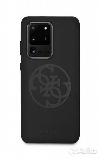 Чехол Guess для Samsung Galaxy S20 Ultra (черный)