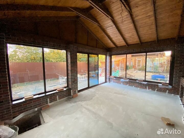 Раздвижные окна в беседку,террасу