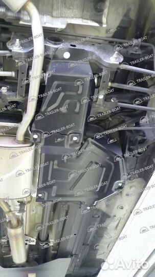 Защита редуктора Renault Kaptur 16-22 V-all 4WD сталь, 2 мм 22310