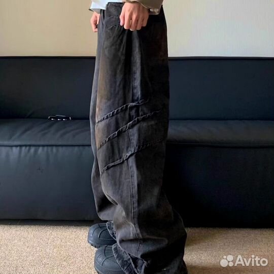 Джинсы широкие carol christian poell type