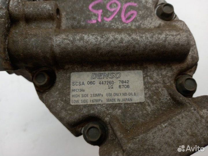 Компрессор кондиционера Toyota Funcargo NCP21 1NZ