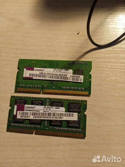 Оперативная память ddr3 для ноутбука