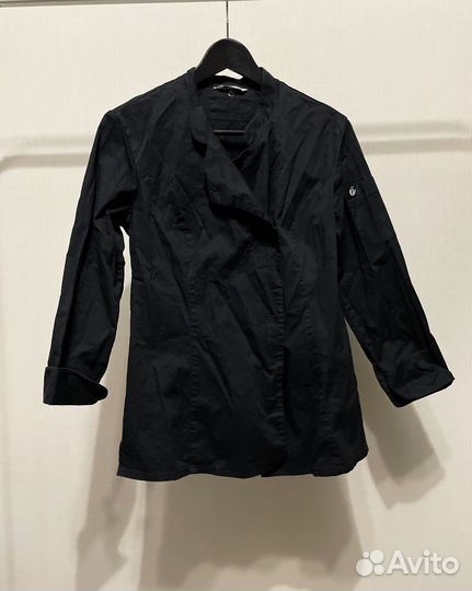 Поварской китель женский черный