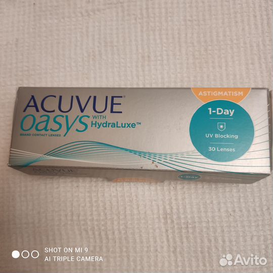 Контактные линзы ежедневное астигматические