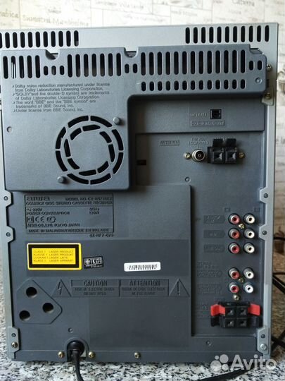 Музыкальный центр на запчасти (без колонок)