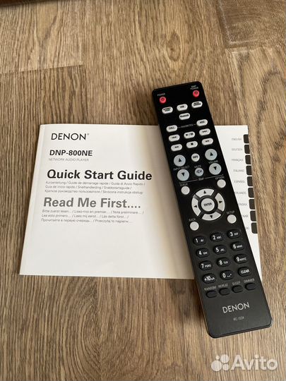 Усилитель и Сетевой проигрыватель Denon 800