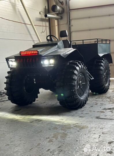 Переломка Grizzly (Снегоход - Болотоход)
