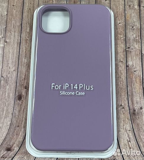Чехол накладка для iPhone 14 Plus лиловый