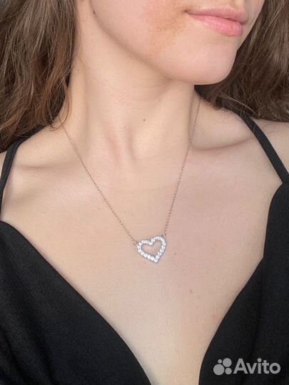 Подвеска tiffany сердце