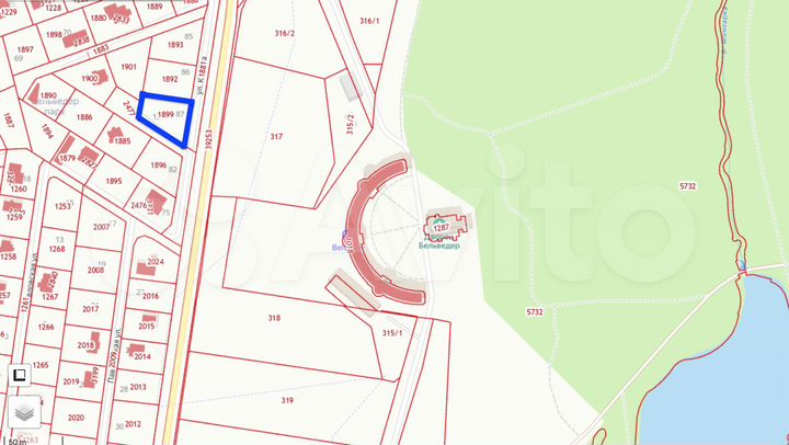 Участок 12 сот. (ИЖС)