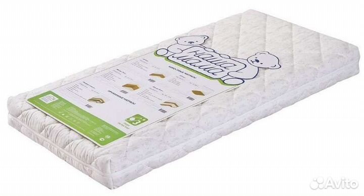 Новый детский матрас размер 120 60