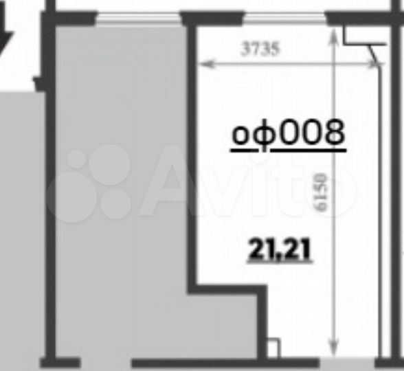 Офис, 21.21 м²