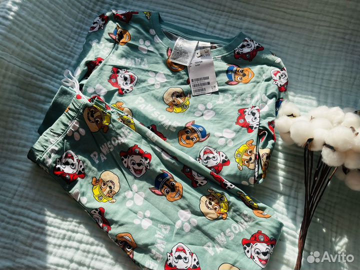Пидама новая 122/128 (6-8 лет) щенячий патруль